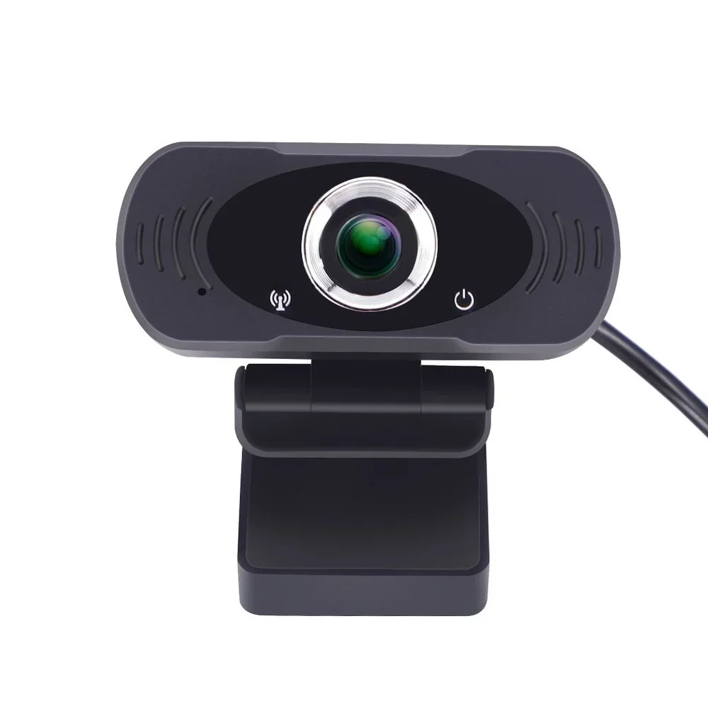 Full HD Webcam 1080P Clip-On USB with Microphone Privacy Filter & Tripod